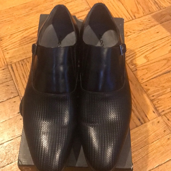 Men’s Aldo Black dress shoes - Picture 3 of 4